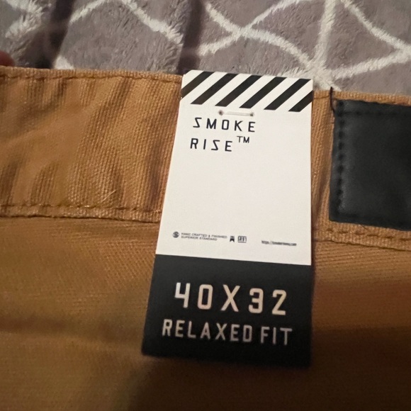 NWT Smoke rise Mens jeans dark Khaki in color - Picture 7 of 8
